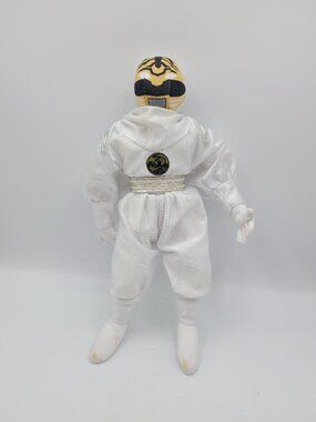 1995 Kenner Ninja Gear White Ranger Power Rangers 12in Plush